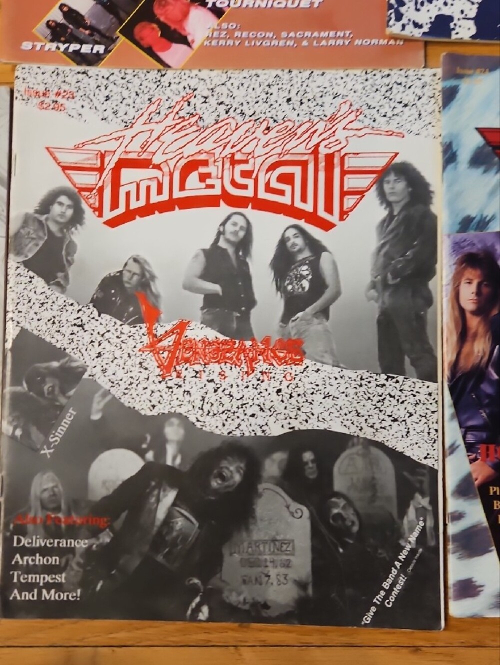 6 Heaven's Metal Christian Magazines - Picture 4 of 8